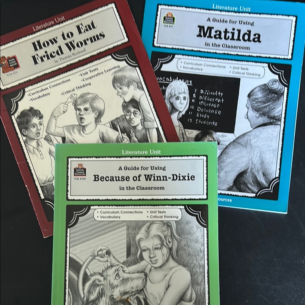 Literature Unit Guides Set